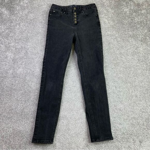 Boden Jeans Women's 2* Black Ankle Skinny High Rise Button Fly Slim Fit - Picture 1 of 12